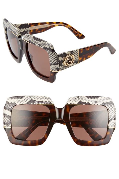 gucci snake skin glasses|Gucci.